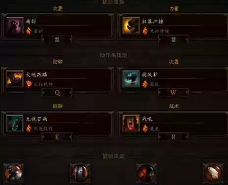 ps4暗黑3野蛮人技能加点