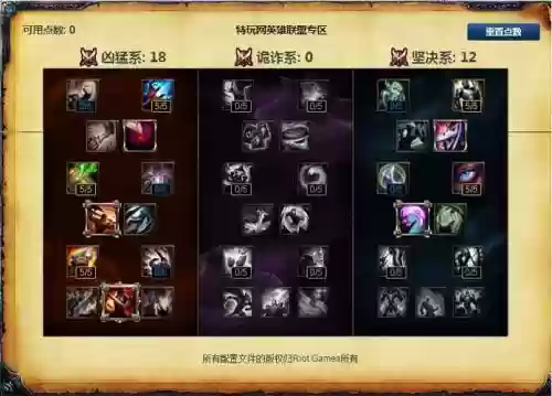 2017武器大师技能加点