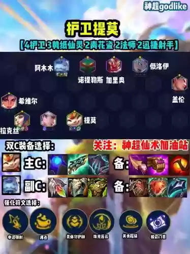 栖木打怪阵容