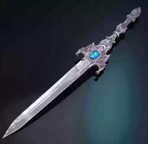 破晓女神武器短剑插图
