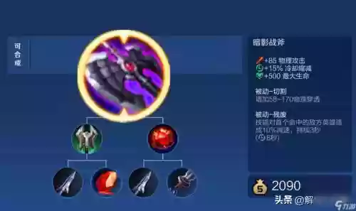 王者荣耀战士冷却缩减装备插图