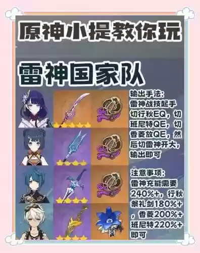 深渊鹦鹉阵容