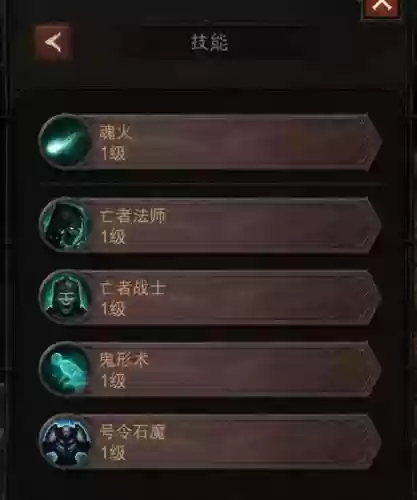 死灵法师阵容插图