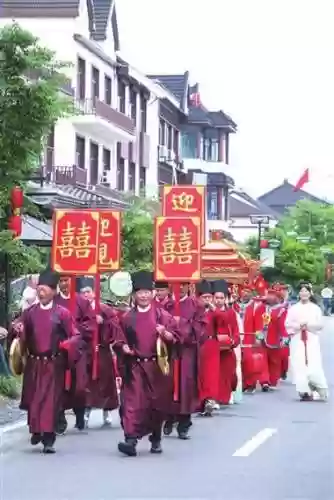 古代亲迎阵容