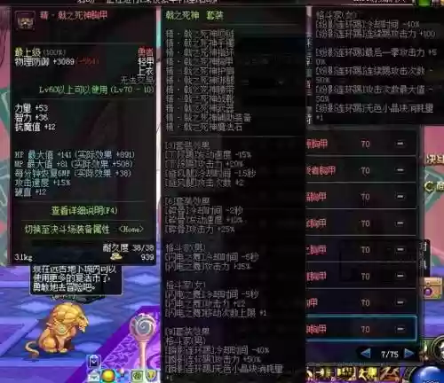 dnf异界装备武神