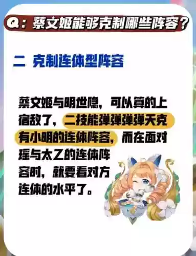 蔡文姬配合阵容_1插图