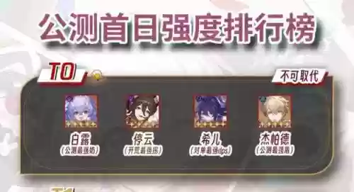 白露开荒阵容插图