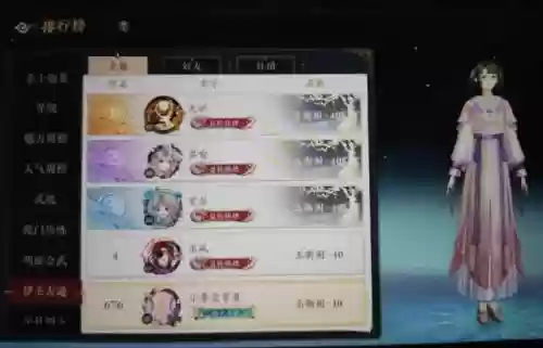 练度阵容