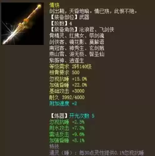 大话西游仙怎么装备属性点