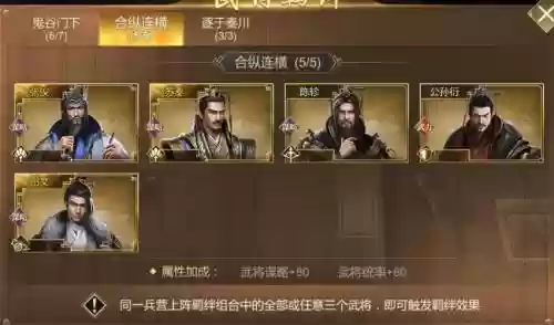 大秦帝国孙膑阵容搭配