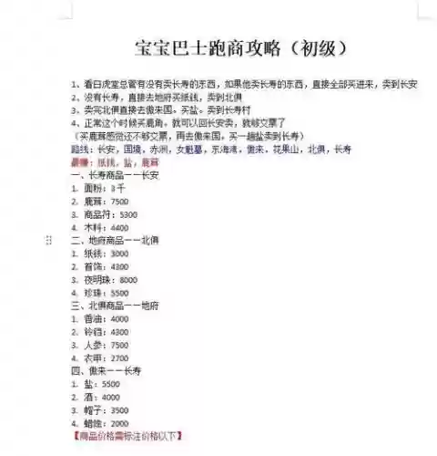 梦幻西游跑商多久一次插图