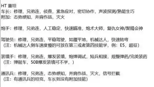 坦克世界怎么查看车长技能插图