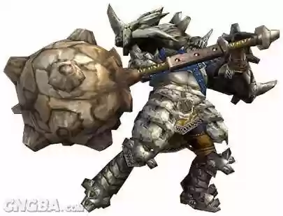 怪物猎人2g石块武器