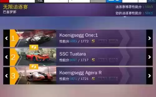 狂野飙车8最强阵容搭配_2插图
