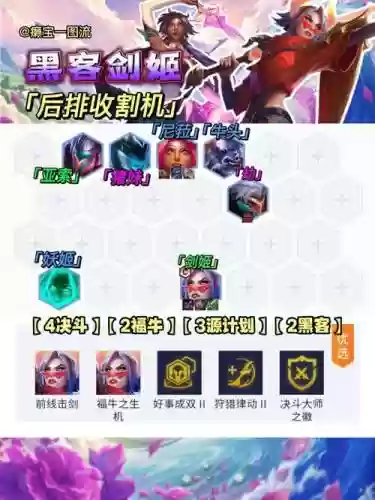 黑客武器阵容搭配