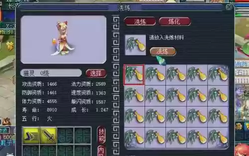 梦幻西游洗技能宠物_1插图