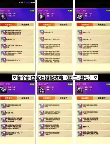 军团宝石阵容搭配插图