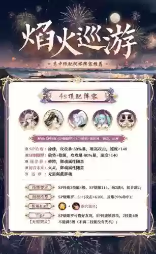烟罗阵容搭配插图