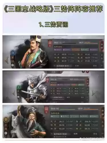战国志阵容搭配