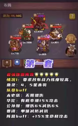 吕布阵容咸鱼之王阵容搭配插图