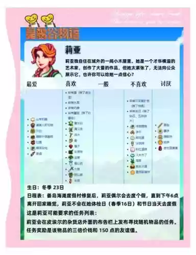 星露谷物语如何攻略佩妮插图