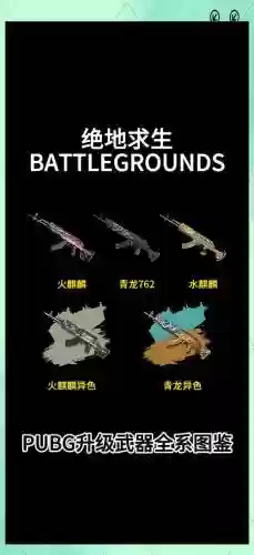 绝地求生中的武器表，绝地求生端游所有武器插图