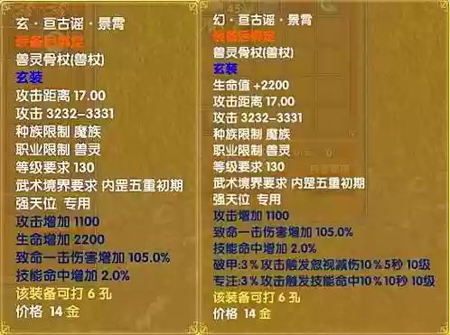 武林外传灵隐不朽装备，武林外传灵装属性插图1