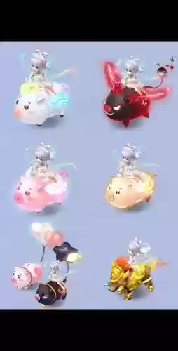 梦幻西游猪年坐骑，梦幻坐骑金猪多少钱插图