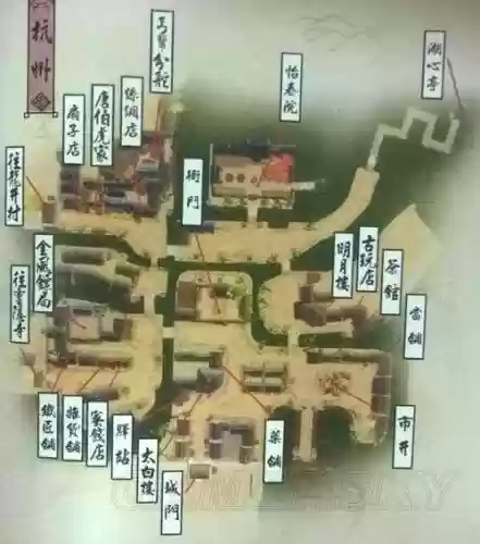侠客风云传攻略杭州猜字，侠客风云传 杭州猜谜插图