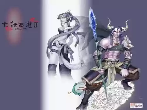 大话西游2逆天魔装备，大话2逆天魔拿斧头