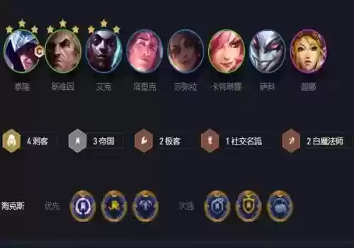 帝国刺男刀阵容搭配，s1帝国刺