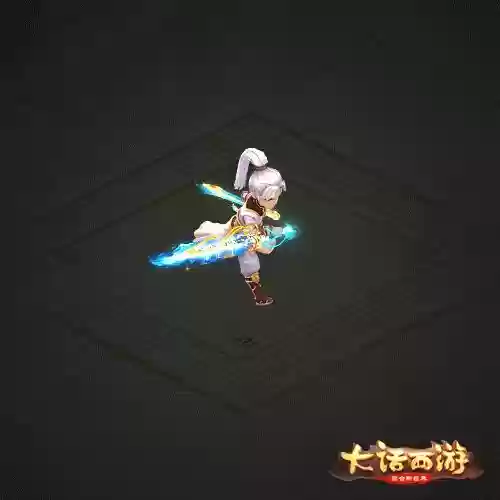 大话215级仙发光武器，大话西游手游仙武器发光插图