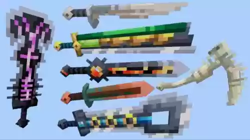 我的世界神一般的武器mod，我的世界有什么厉害的武器mod插图