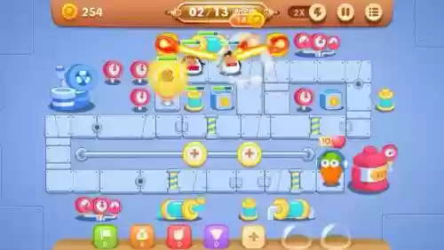 保卫萝卜3工厂第17关金萝卜攻略，保卫萝卜3工厂17关攻略最新插图