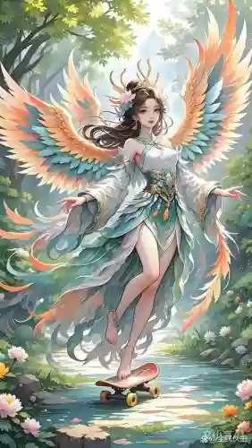 梦幻西游凤与英，梦幻西游凤凰姑娘插图1