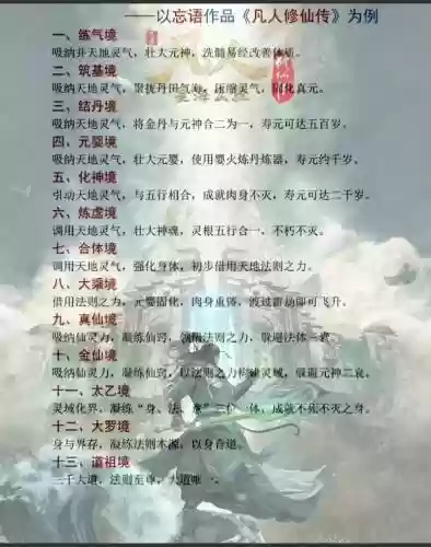 凡人修仙文字版阵容搭配，凡人修仙传文字插图
