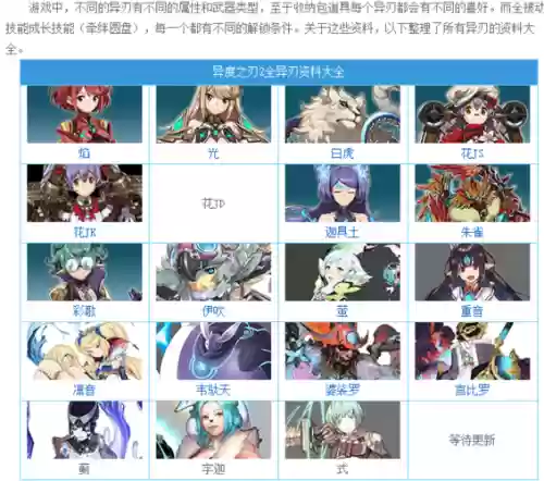 异度之刃2武器类型，异度之刃2武器类型选择插图