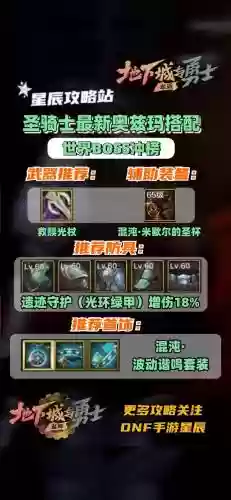女圣骑士装备，女圣骑士装备选择攻略插图