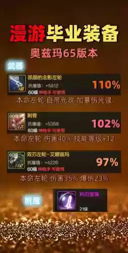 漫游升级哪套装备，漫游带什么装备最好插图