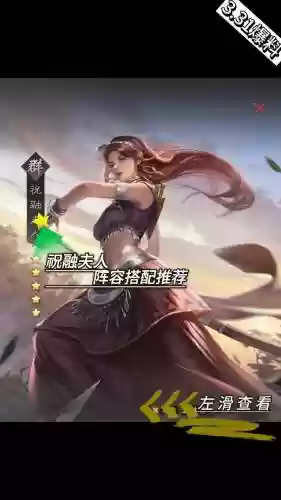 吕布祝融阵容搭配，吕布和祝融夫人插图