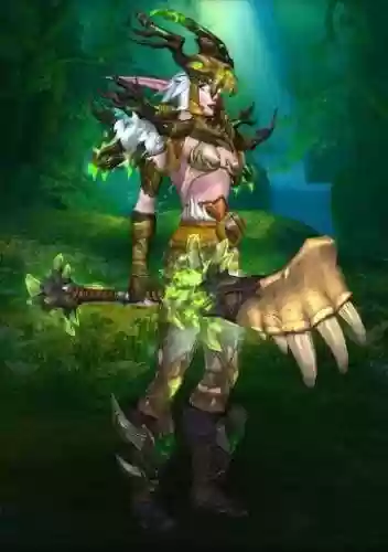 金绿色武器幻化，绿色皮甲幻化插图1