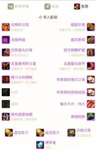 执政王座毕业装备插图