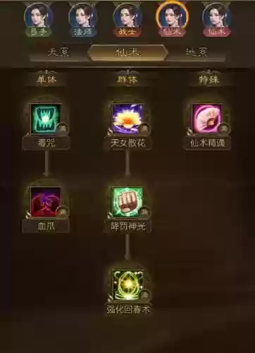 征途仙术怎么加技能点，征途仙术装备插图1