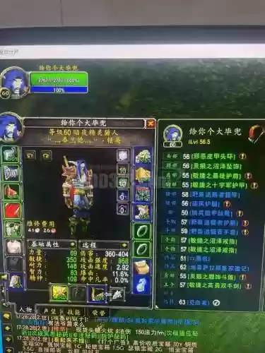 60年代制皮猎人装备，tbc猎人p1制皮装备